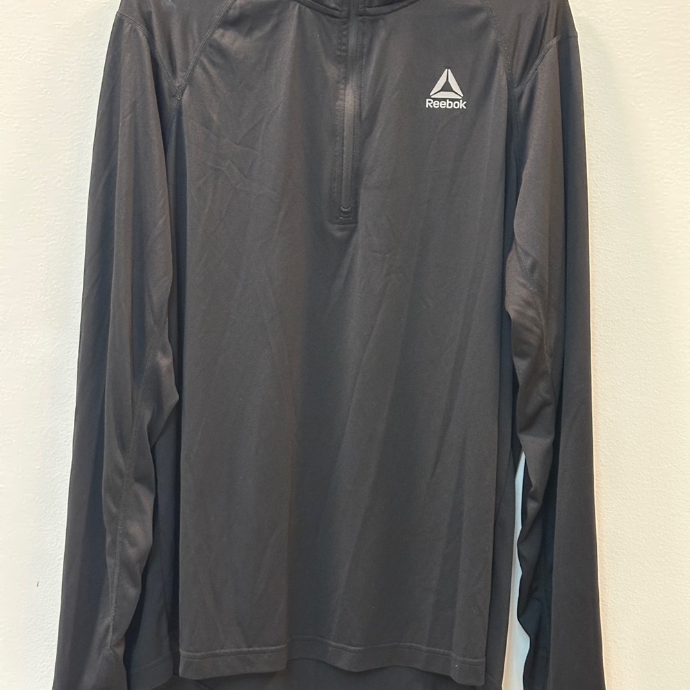 Reebok Black Half-Zip Pullover